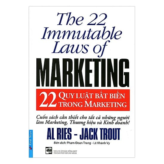 22 quy luật bất biến trong marketing - sách marketing căn bản