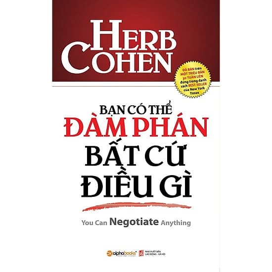  Bạn có thể đàm phán bất cứ điều gì - sách hay về giao tiếp 