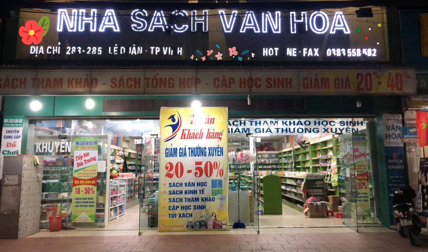 5. Nhà Sách Văn Hóa Vinh - Điểm đến mới cho những người yêu sách tại TP.Vinh