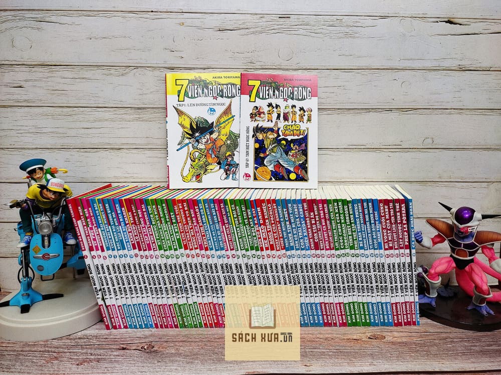 Giới Thiệu Về Bộ Truyện 7 Viên Ngọc Rồng Cũ tại Sách Xưa