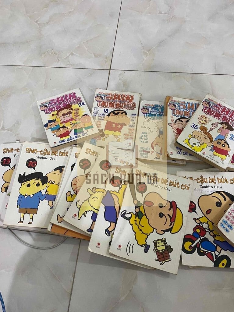 Lưu Ý Khi Mua Truyện Shin Cậu Bé Bút Chì Cũ Giá Rẻ tại Sách Xưa