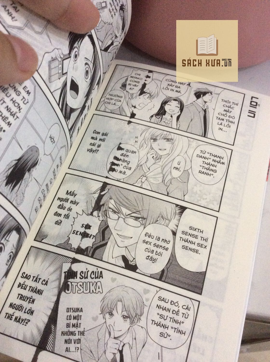 Lưu Ý Khi Mua Truyện Nozaki và Truyện Tranh Thiếu Nữ Giá Rẻ tại Sách Xưa