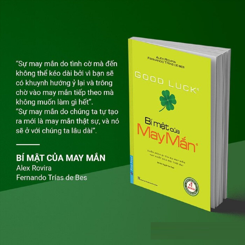 Sách Bí Mật Của May Mắn là tác phẩm thành công của Alex Rovira